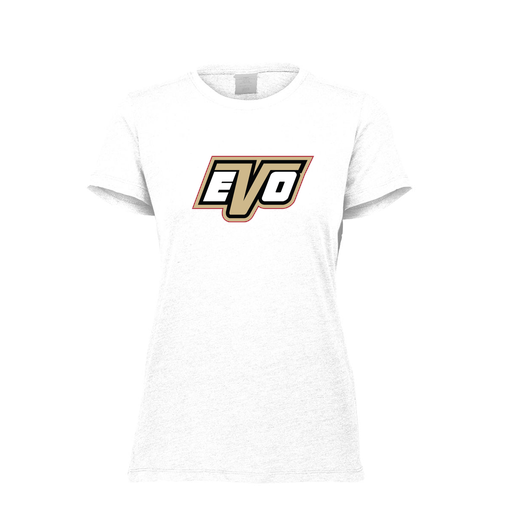 [FTSCUBWH-FAXS-LOGO1] Decker Women's Tri-Blend T-Shirt - Short Sleeve (Female Adult XS, White, Logo 1)