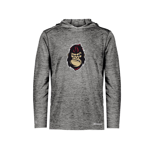 [FOLHCGBK-YS-LOGO3] Decker Youth Charge Hoodie (Youth S, Black, Logo 3)