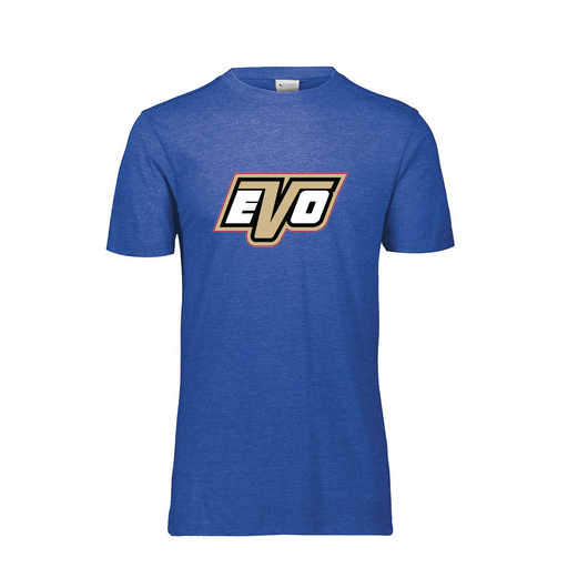 [3065.U22.S-LOGO1] Men's TriBlend T-Shirt (Adult S, Navy, Logo 1)
