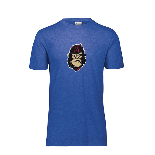[FTSCUBNV-AS-LOGO3] Decker Men's Tri-Blend T-Shirt - Short Sleeve (Adult S, Navy, Logo 3)