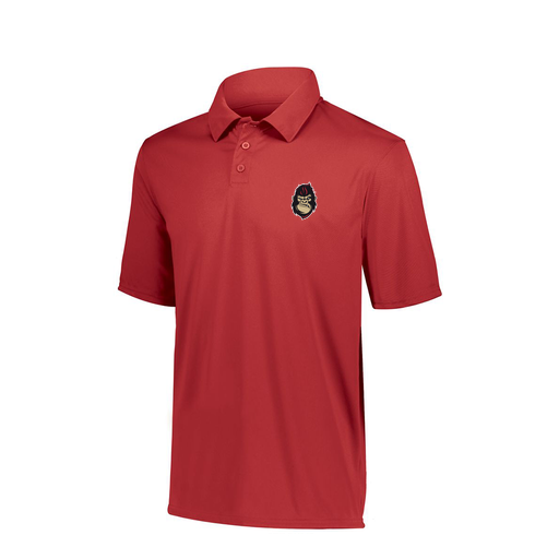 [5017.040.S-LOGO3] Men's Performance Polo (Adult S, Red, Logo 3)