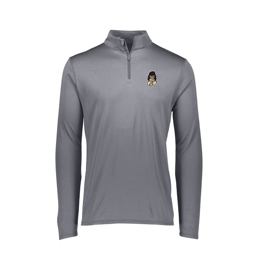 [2785.059.S-LOGO2] Men's Flex-lite 1/4 Zip Shirt (Adult S, Gray, Logo 2)