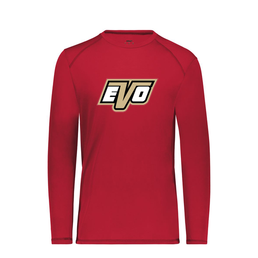 [6846.083.S-LOGO1] Youth SoftTouch Long Sleeve (Youth S, Red, Logo 1)