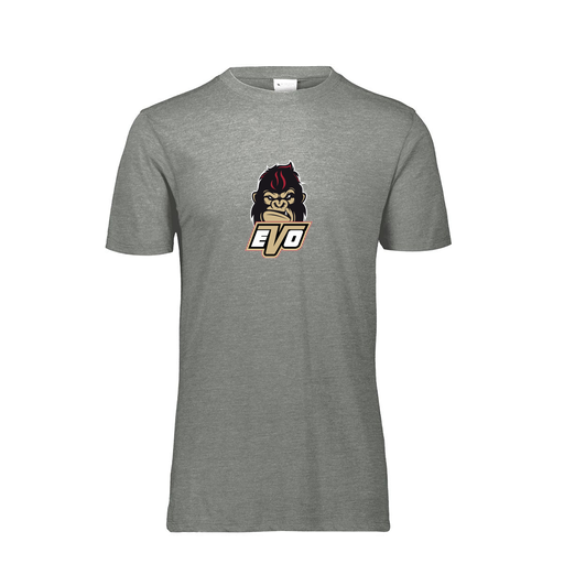 [FTSCUBGY-YS-LOGO2] Decker Youth Tri-Blend T-Shirt - Short Sleeve (Youth S, Gray, Logo 2)