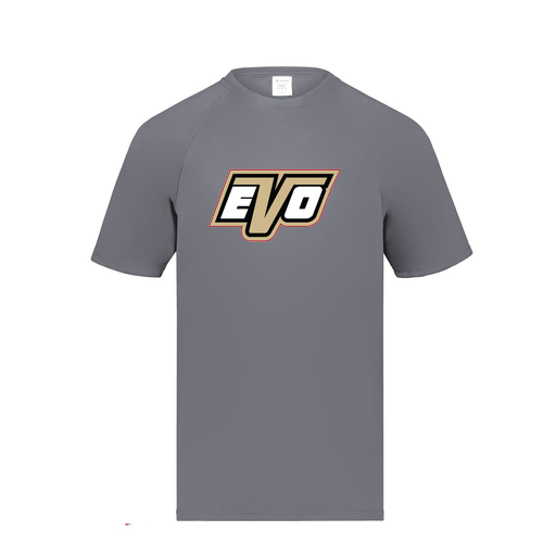 [2791.059.S-LOGO1] Youth Dri Fit T-Shirt (Youth S, Gray, Logo 1)