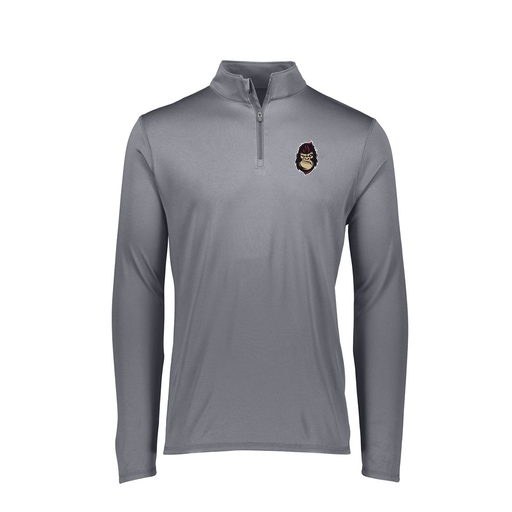 [FTLQFLGY-FAXS-LOGO3] Ladies Flex-Lite 1/4 Zip Shirt (Female Adult XS, Gray, Logo 3)