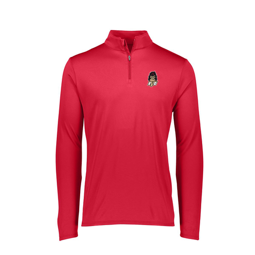 [2787.040.XS-LOGO2] Ladies Dri Fit 1/4 Zip Shirt (Female Adult XS, Red, Logo 2)