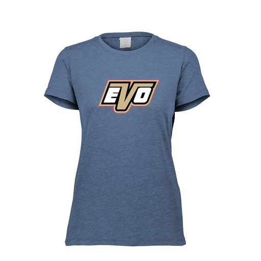 [3067.U22.XS-LOGO1] Ladies Ultra-blend T-Shirt (Female Adult XS, Navy, Logo 1)