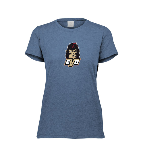 [3067.U22.XS-LOGO2] Ladies Ultra-blend T-Shirt (Female Adult XS, Navy, Logo 2)