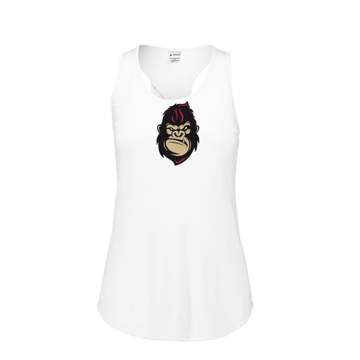 [3078.005.S-LOGO3] Ladies Tri Blend Tank Top (Female Adult S, White, Logo 3)