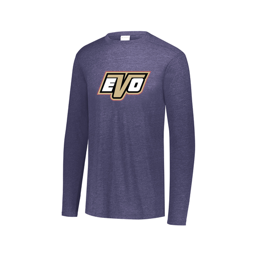 [3075.U22.XS-LOGO1] Men's LS Ultra-blend T-Shirt (Adult XS, Navy, Logo 1)