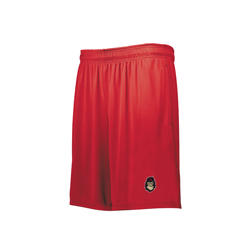 [229511.083.XS-LOGO3] Decker Men's Swift Short (Adult XS, Red, Logo 3)