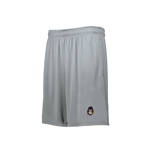 [229511.099.XS-LOGO3] Decker Men's Swift Short (Adult XS, Silver, Logo 3)