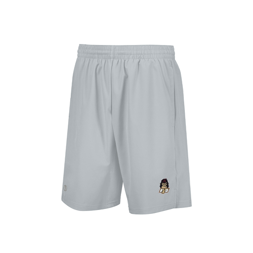 [229556.099.XS-LOGO2] Men's Weld Short (Adult XS, Silver, Logo 2)