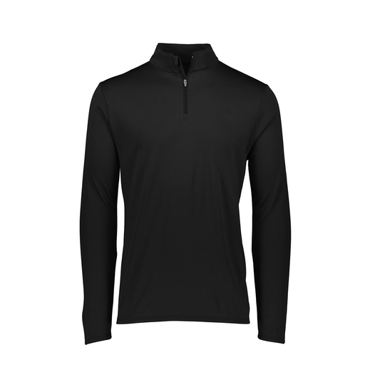 [2785.080.S-LOGO4] Men's Flex-lite 1/4 Zip Shirt (Adult S, Black, Logo 4)